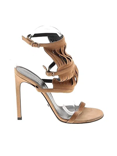 Pre-owned Gucci Sandals In Tan