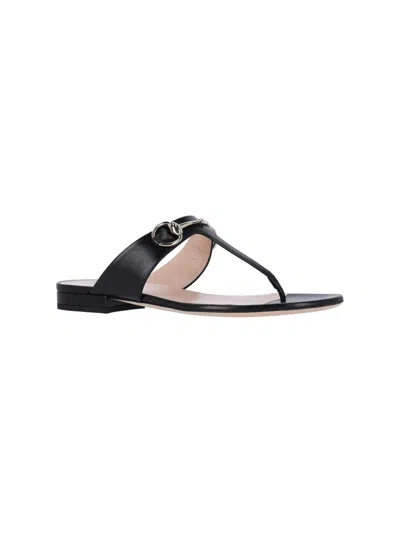 GUCCI SANDALS WITH CLAMP