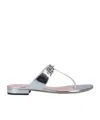 Gucci Sandals With Clamp In White