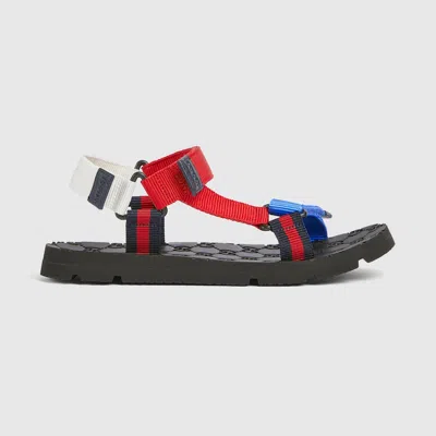 Gucci Sandals With Web In Multi