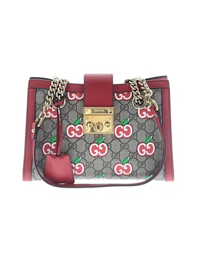 Pre-owned Gucci Satchel In Brown