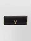 Gucci Satin Clutch Bag And Chain Strap