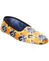 Gucci Satin Slipper In Yellow
