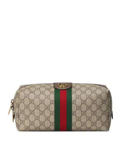 Gucci Savoy Cosmetic Bag In Nude & Neutrals