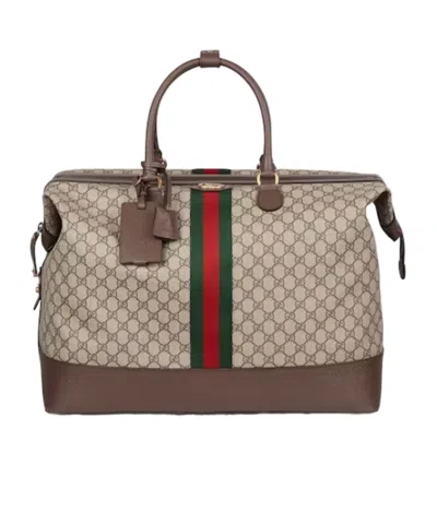 Gucci Savoy Duffle Bag In Nude