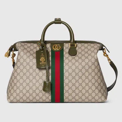Gucci Savoy Medium Duffle Bag In Sand