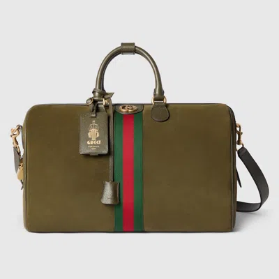 Gucci Savoy Medium Duffle Bag In Green
