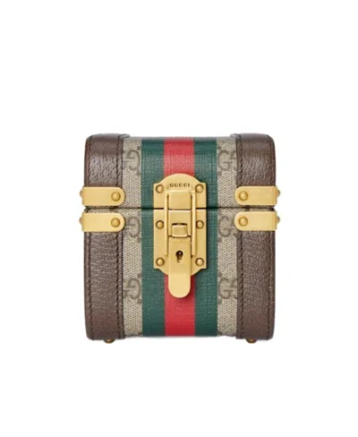 Gucci Savoy Small Beauty Case In Gray
