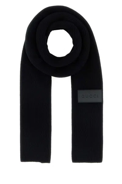 Gucci Scarf In Black