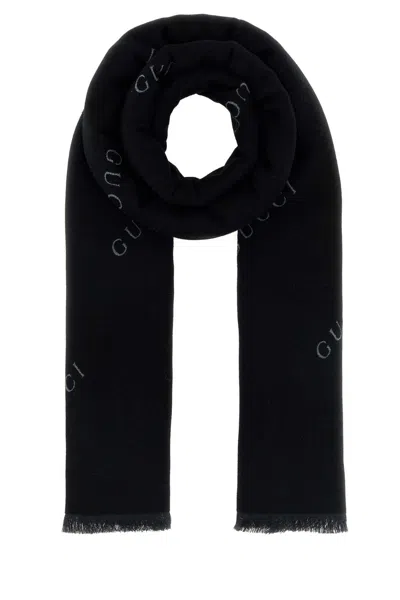 Gucci Scarf In Black