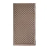 Gucci Brown Signature Pattern Scarf In Brown