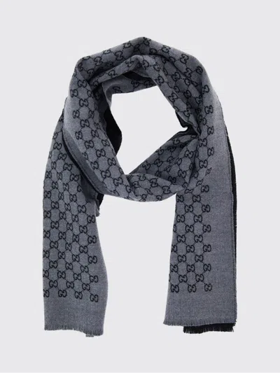 Gucci Scarf Men In Blue