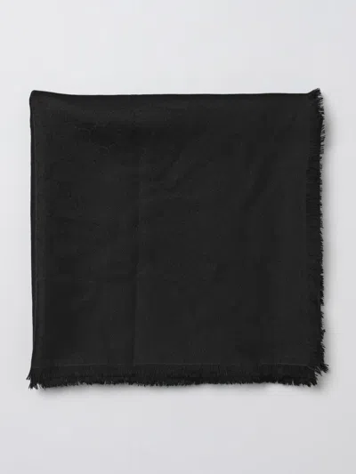 Gucci Scarf Men  In Black