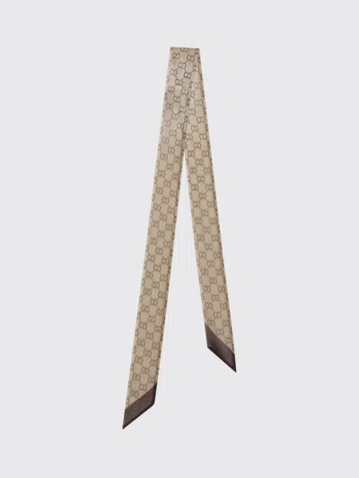 Gucci Scarf Woman  In Neutral