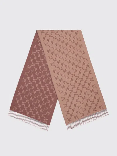 Gucci Scarf Woman Pink