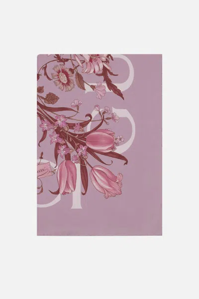 Gucci Scarfs In Mauve+pink