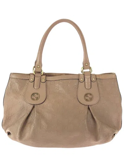 Gucci Scarlet Gg Tote Shoulder Bag (authentic Pre-loved)