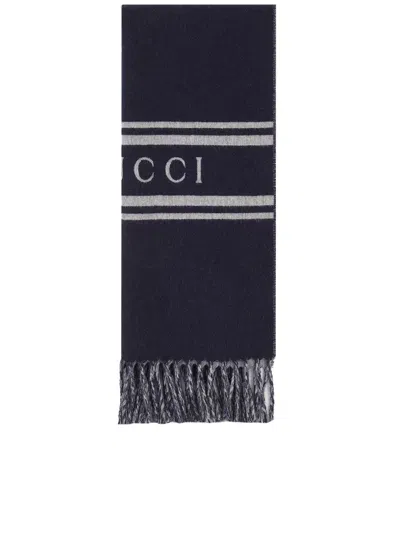 Gucci Scarves Accessories In Blue