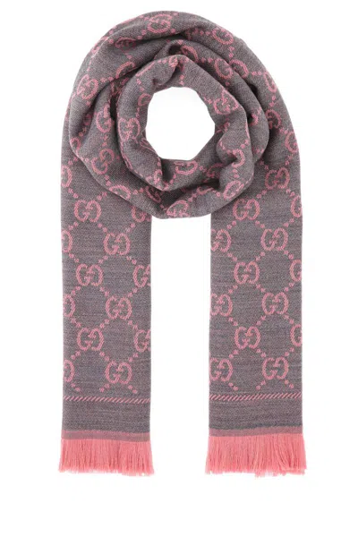 Gucci Scarves And Foulards In Gray