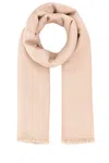 Gucci Women Pink Cotton Blend Foulard In Neutral