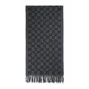 Gucci New Canvy Scarf Men In Blue