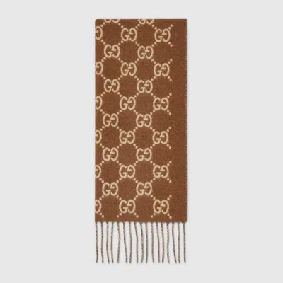 GUCCI GUCCI SCHAL AUS GG KASCHMIR