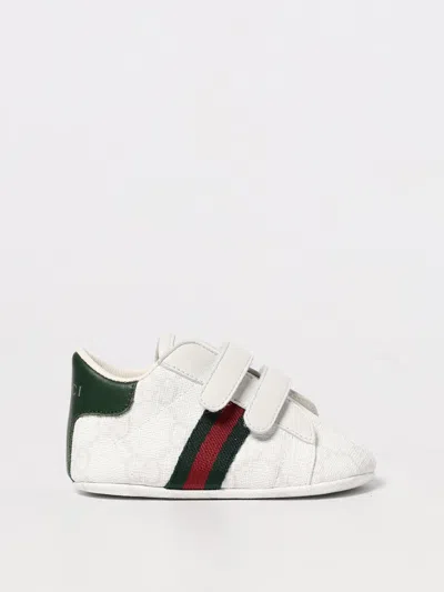 Gucci Babies' Schuhe  Kinder Farbe Weiss In White