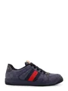 Gucci Screener Monogram Low-top Sneakers In Blue