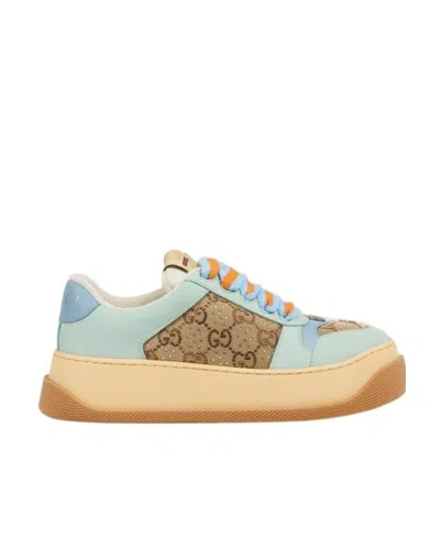 GUCCI SCREENER GG CANVAS SNEAKERS