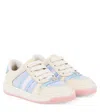 Gucci Screener Gg Leather-trimmed Sneakers In Multi