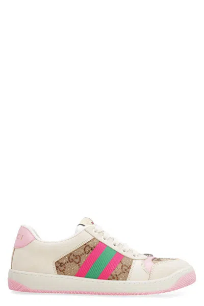 Gucci Screener Gg Low-top Sneakers
