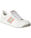 Gucci 30mm Screener Canvas Trainer Sneakers In White
