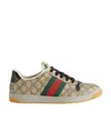 Gucci Screener Low Top Sneaker In Green