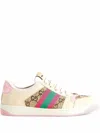 Gucci Screener Gg Low-top Sneakers In Pink