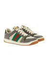 Gucci Screener Logo-patch Sneakers In Multicolor