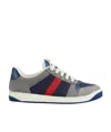 Gucci Gg Screener Leather Low-top Sneakers In Multicolor