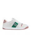 Gucci Interlocking G Sneakers In White