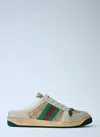 Gucci Women Screener Mule Sneakers In Neutral