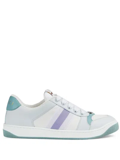 Gucci Screener Low-top Sneakers In White
