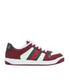Gucci Screener Series Of Low-cut Skate Shoes In White