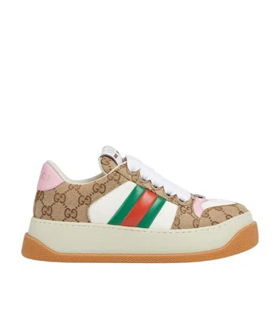 GUCCI GUCCI GG PANELLED SNEAKERS