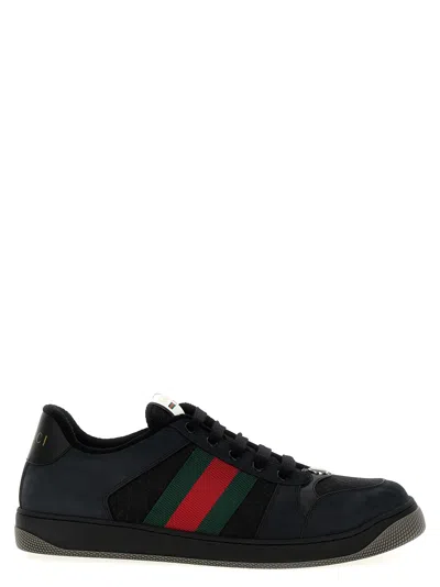 Gucci Screener Sneakers Black