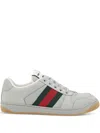 Gucci Screener Sneakers In Grey