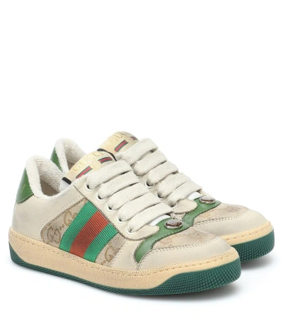 Gucci Kids' Screener Trainers In Multicoloured