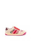 Gucci Screener Trainer In Gg Fabric And Multicolour Details Women In Multi