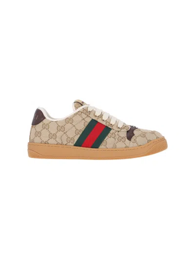Gucci Sneakers "screener" In Sand