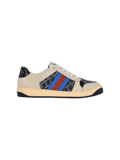 GUCCI "SCREENER" WITH CRYSTALS SNEAKERS