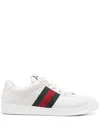 Gucci Screener Low-top Sneakers In White