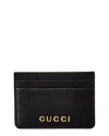 Gucci Script Leather Card Holder