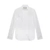 Gucci Sea Island Cotton Shirt In White